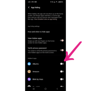 how to hide apps in vivo