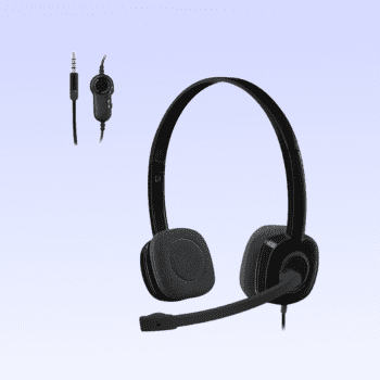 Logitech H151 Wired Headphones with Mic