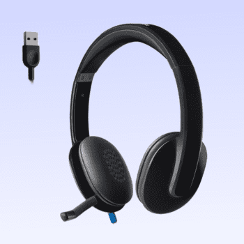 Logitech H540 Stereo Wired On ear headphones With Mic